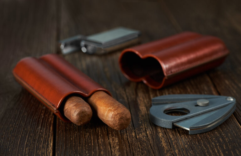 cigars in cases and cutters
