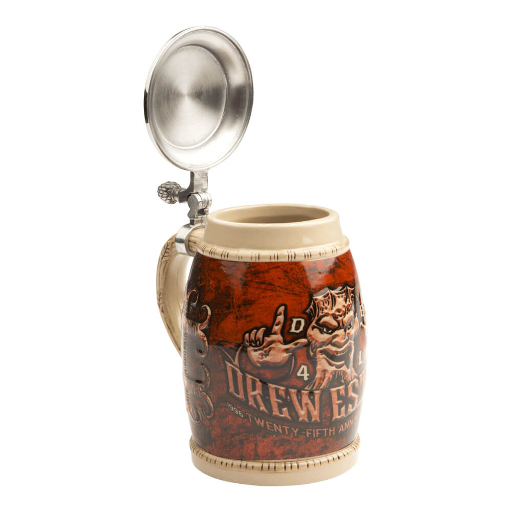 Drew Estate 25th Anniversary Beer Stein