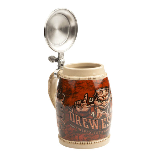 Drew Estate 25th Anniversary Beer Stein