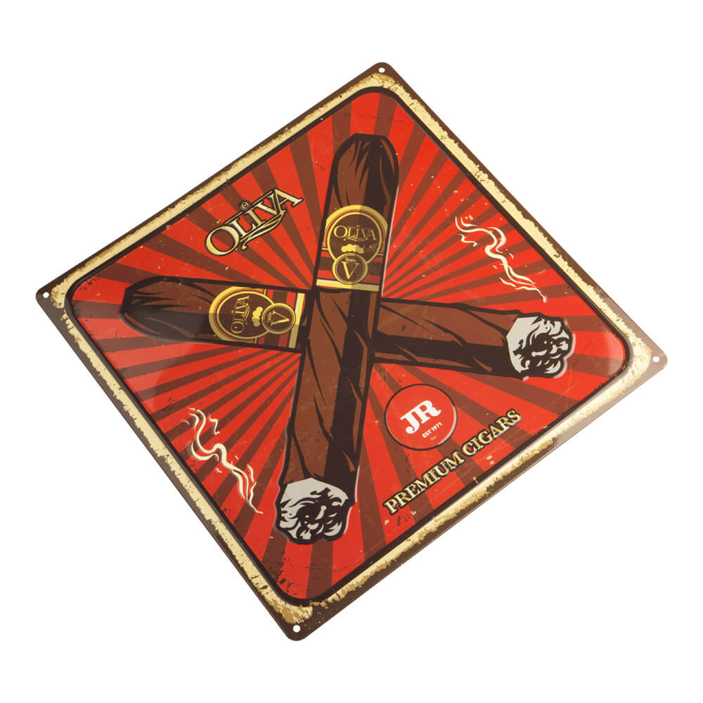 Oliva JR Tin Sign 50-Count Edition