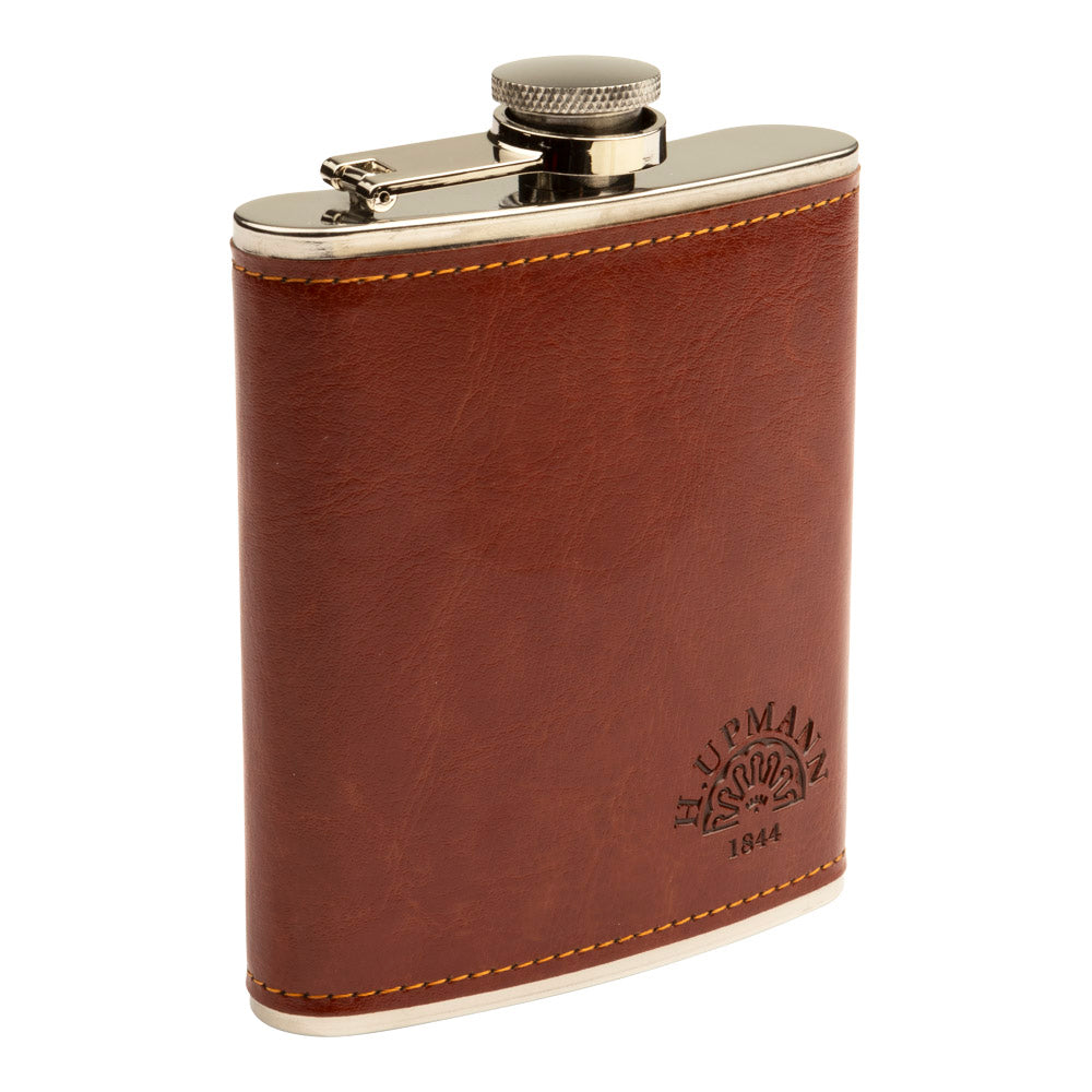 H Upmann Leather Flask